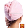 Hergestellt in China Hair Turban, Polyester-Kappen, Mikrofaser-Handtuch-Kappen